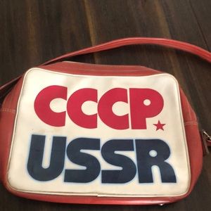 Rare original Olympic USSR messenger bag